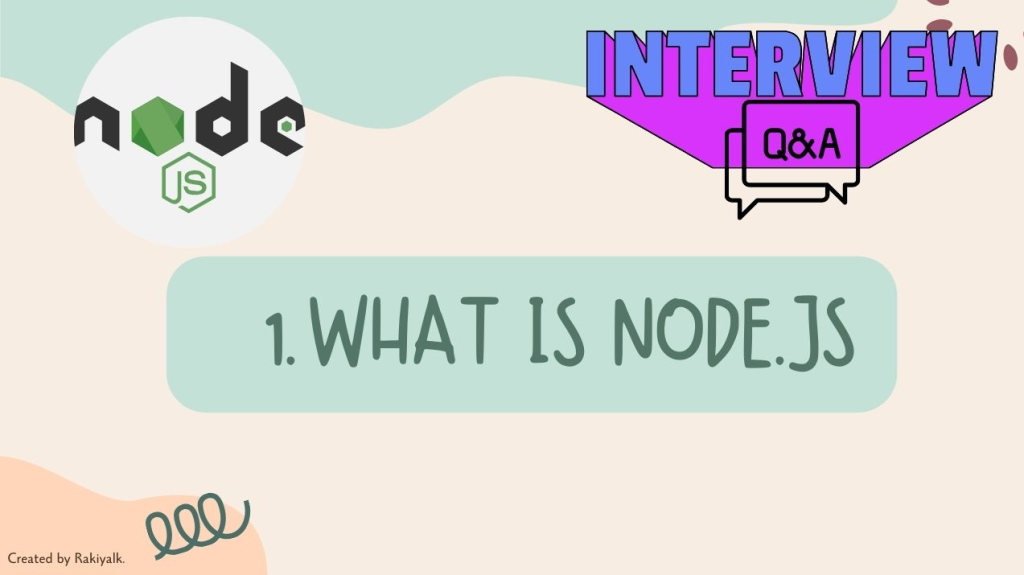 Node.js interview questions for beginners 2024