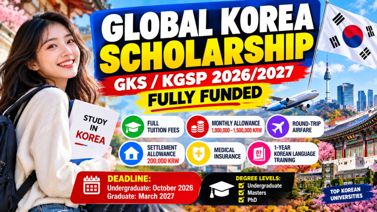 Global Korea Scholarship 2027